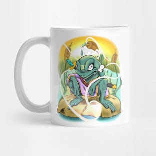 samurai frog Mug